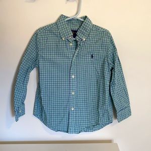 Ralph Lauren size 5 boys button up